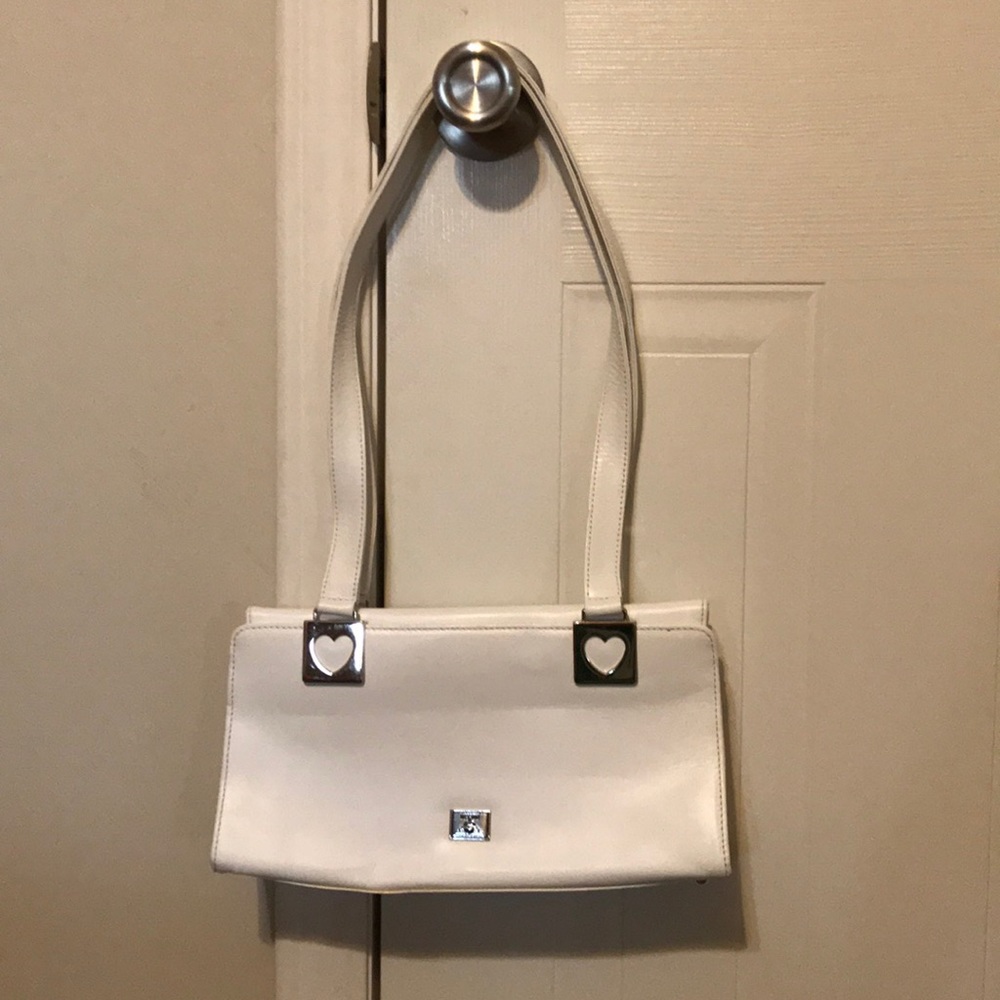 Moschino 💋🌈 leather purse vintage red wall